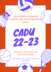 CARTEL EQUIPOS CADU